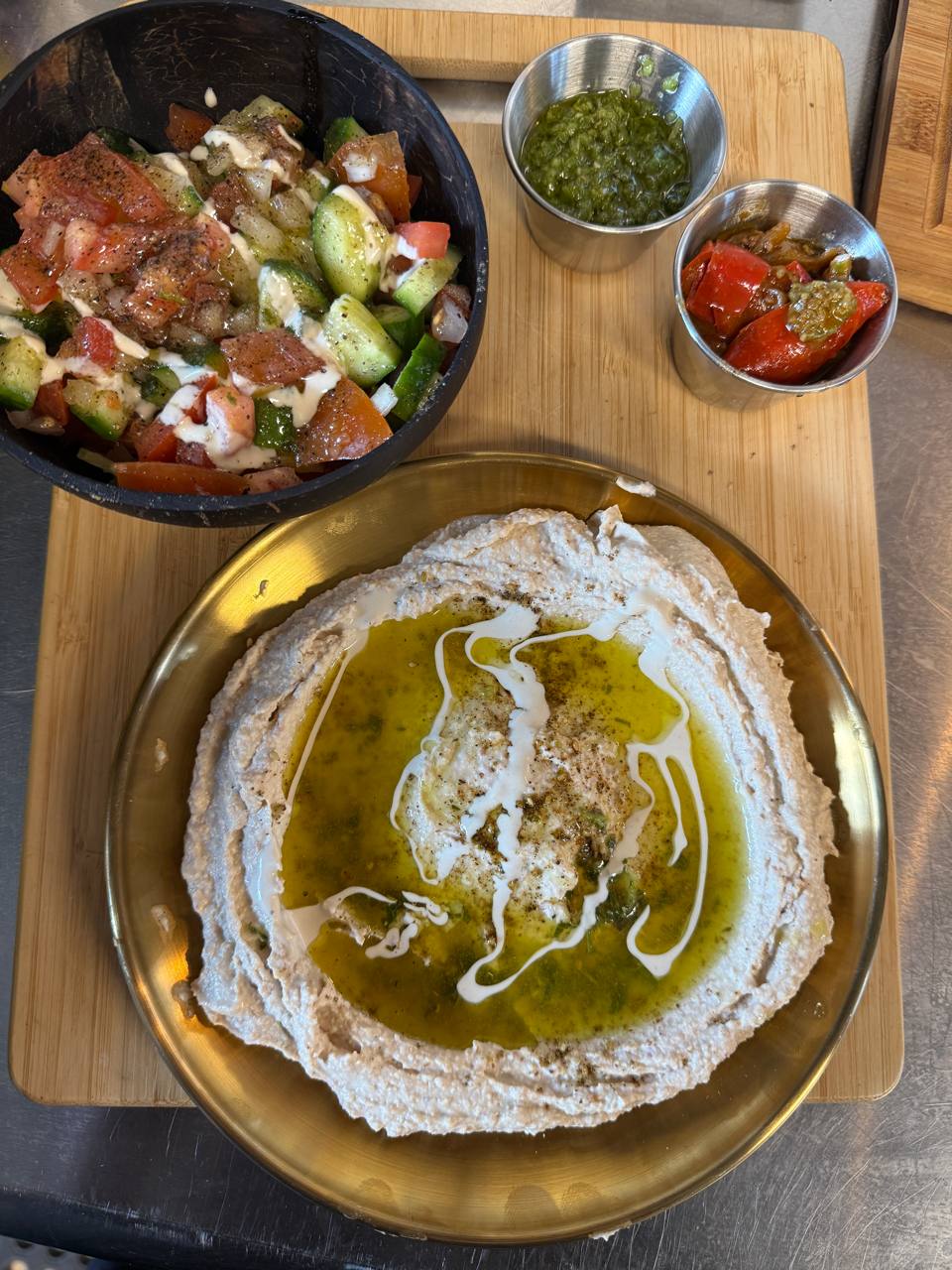 Grilled Skirt Steak Plate