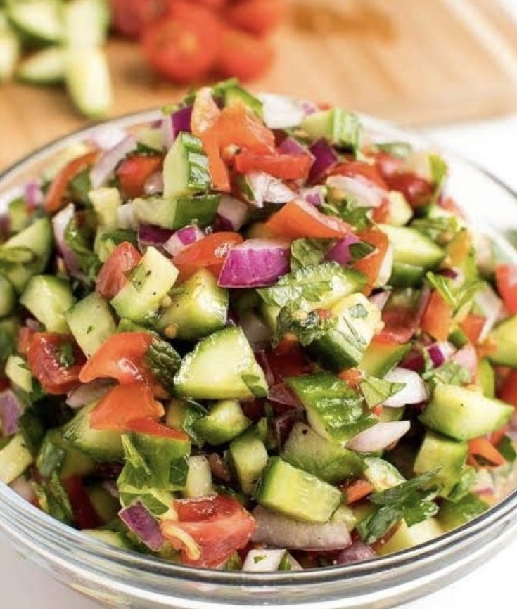 Fresh Chopped Israeli Salad